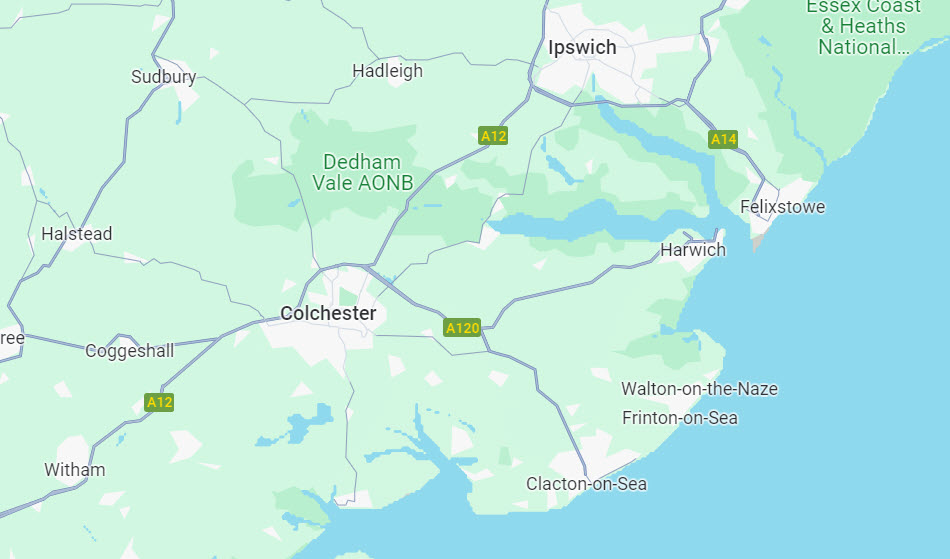 Colchester, Ipswich area